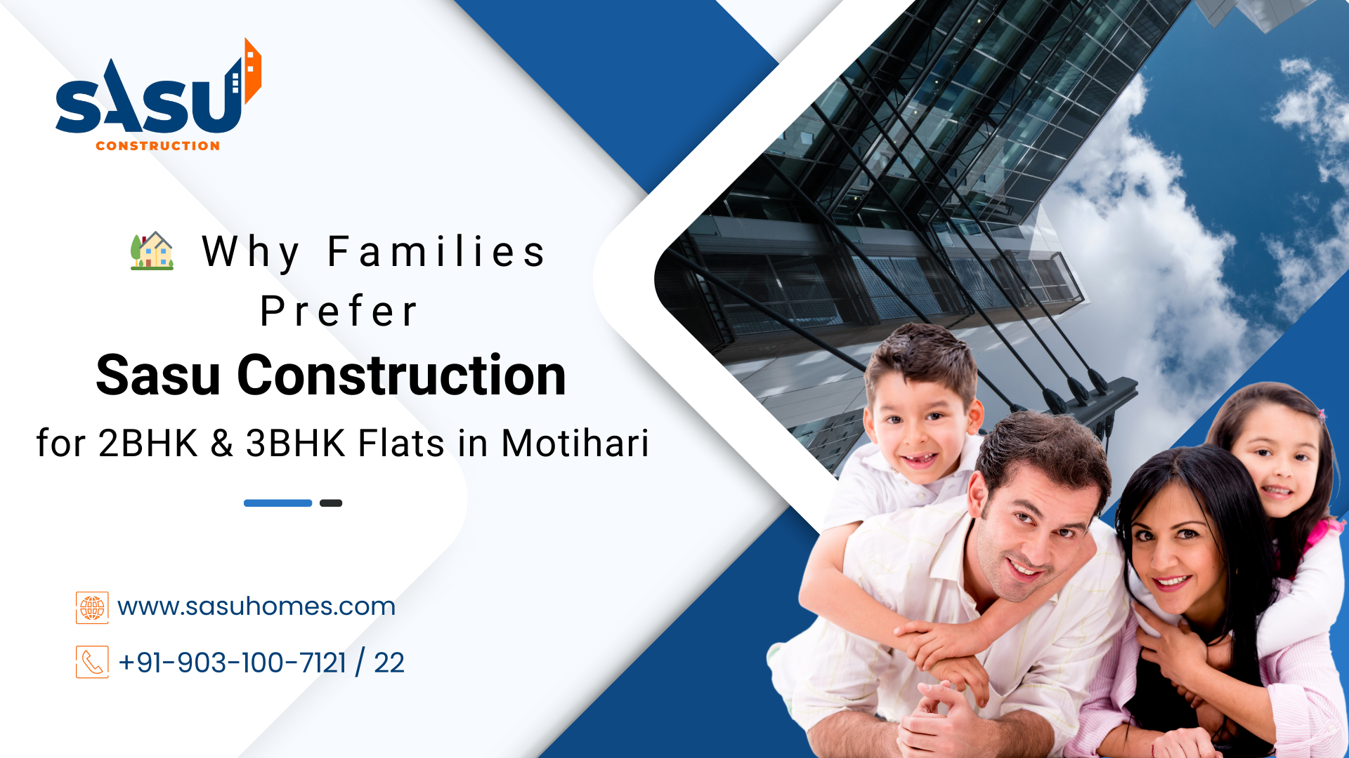 for 2BHK & 3BHK Flats in Motihari